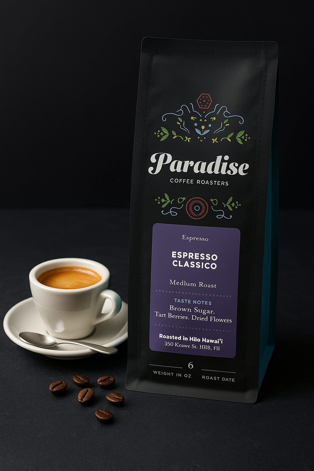 珈琲貴族 A3複製原画 PARADISE-SQUALL- Espresso Classico - Paradise Coffee Roasters