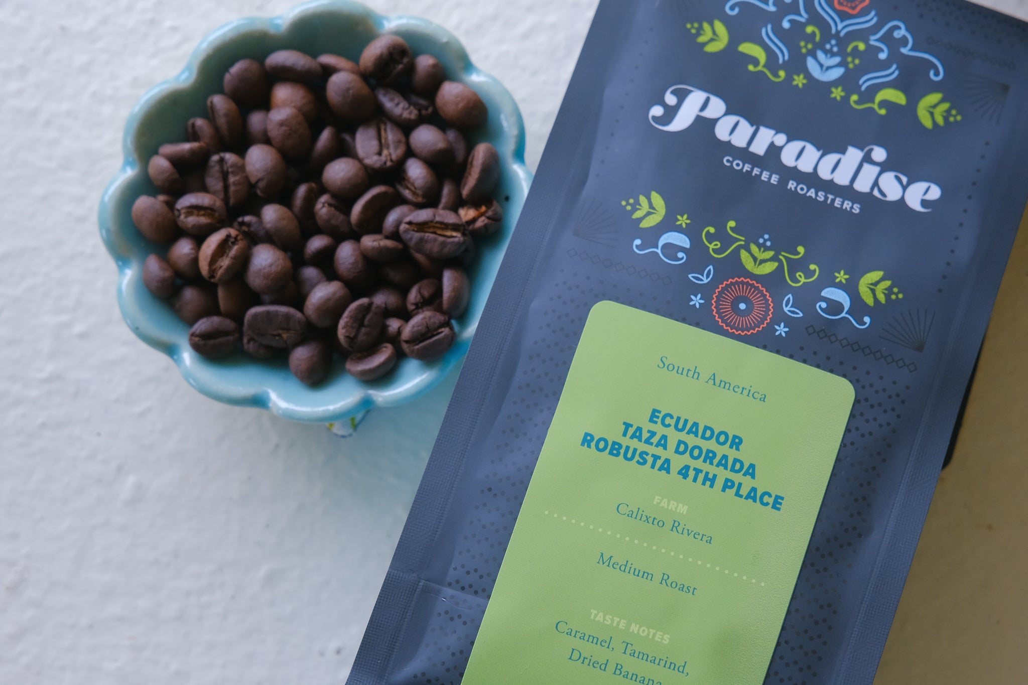 Ecuador Taza Dorada Robusta 3rd Place -Conilon Natural