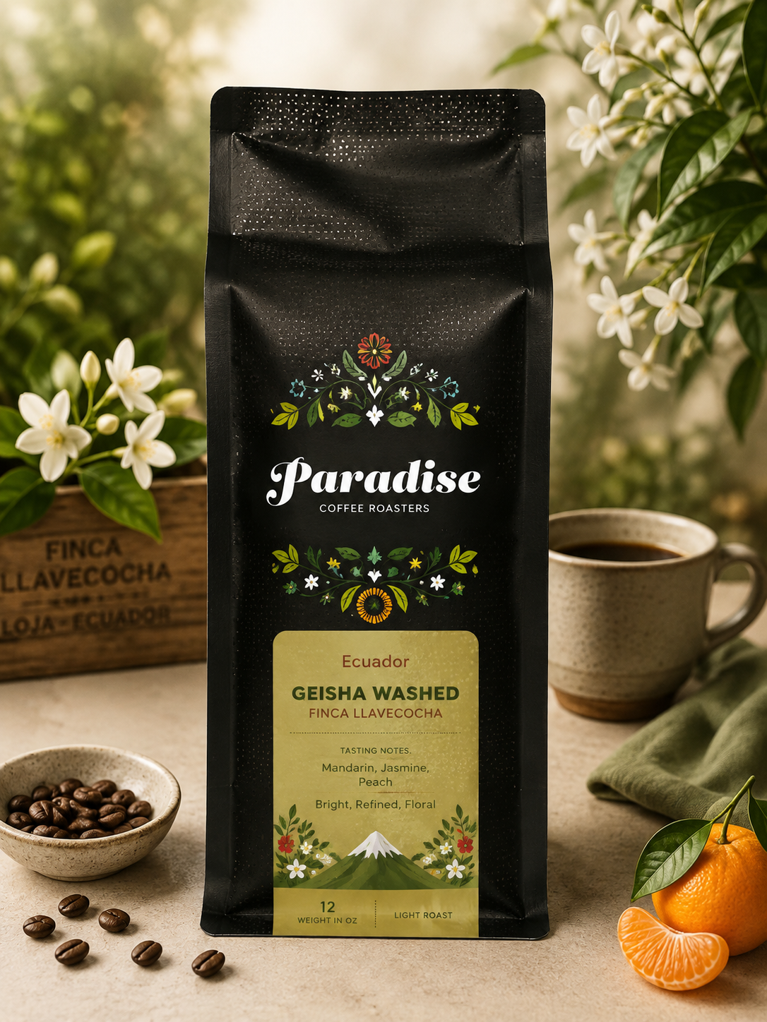 Ecuador Geisha Washed — Finca Llavecocha