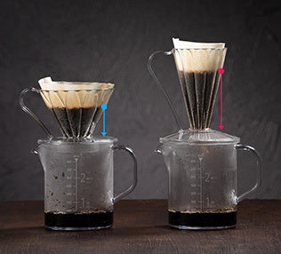 CAFEC Flower Dripper Deep 27 (Tritan)