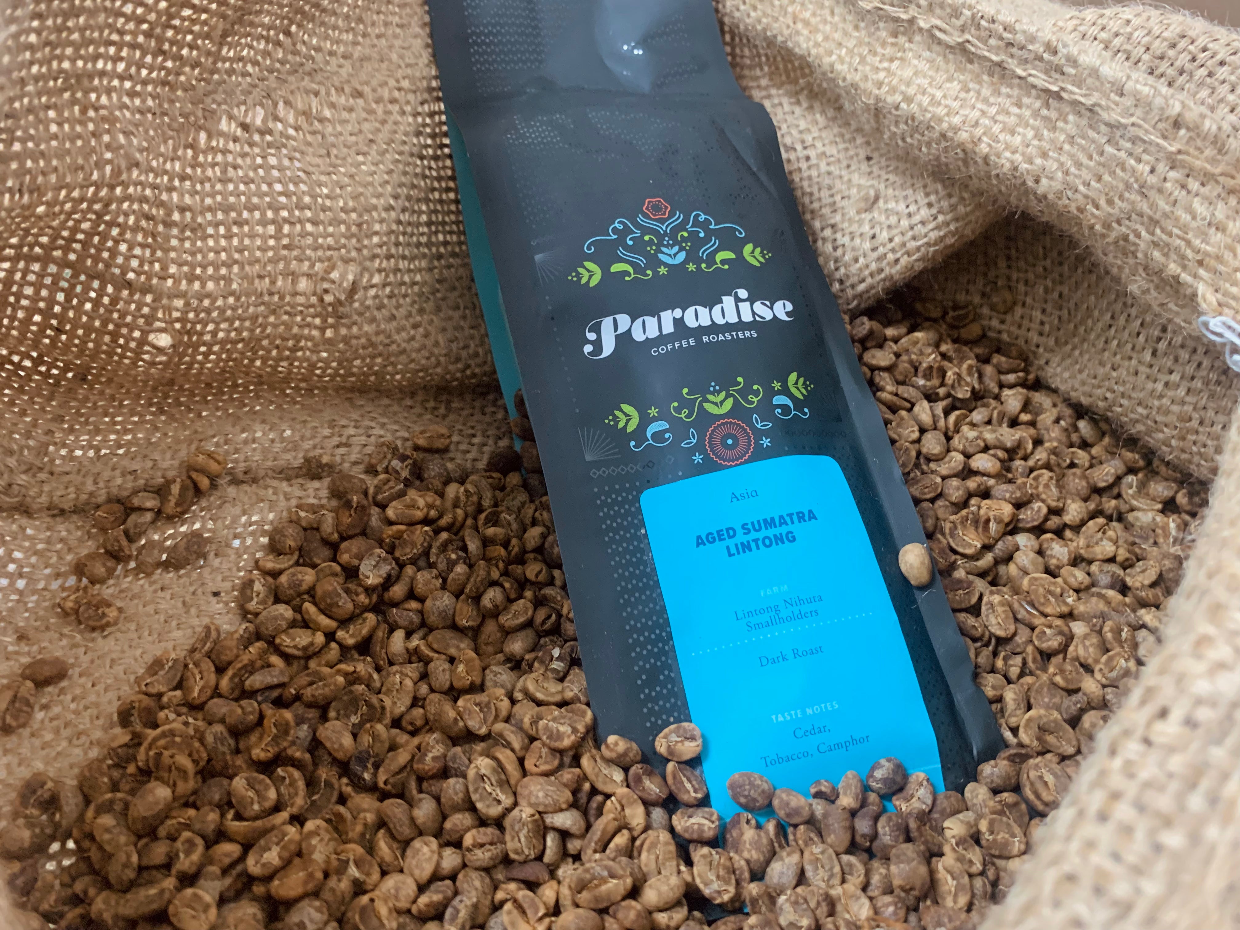 Aged Sumatra Lintong packshot