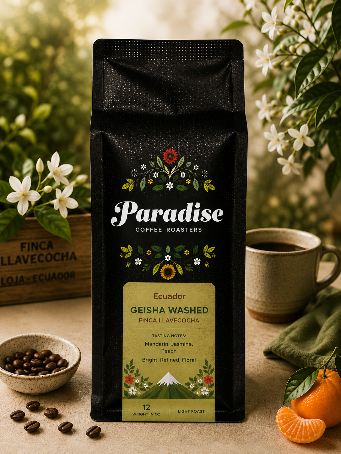 Ecuador Geisha Washed — Finca Llavecocha