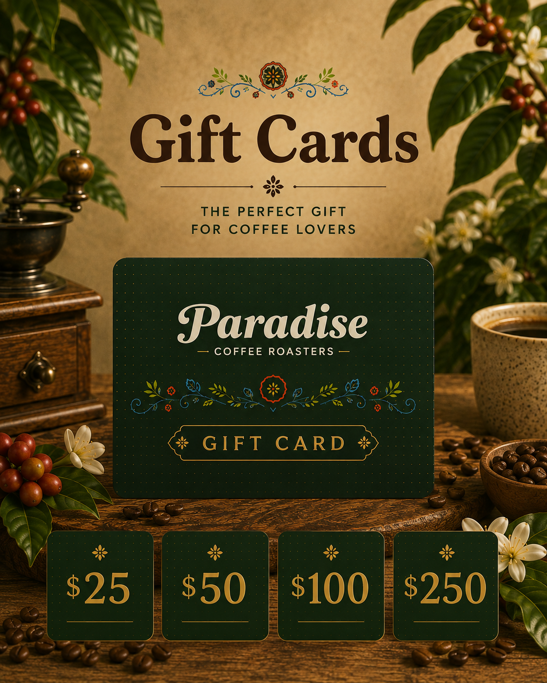 Gift Card for Coffee Lovers