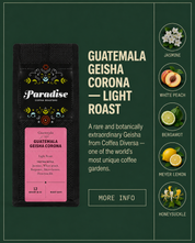 Guatemala Geisha Corona — Coffea Diversa