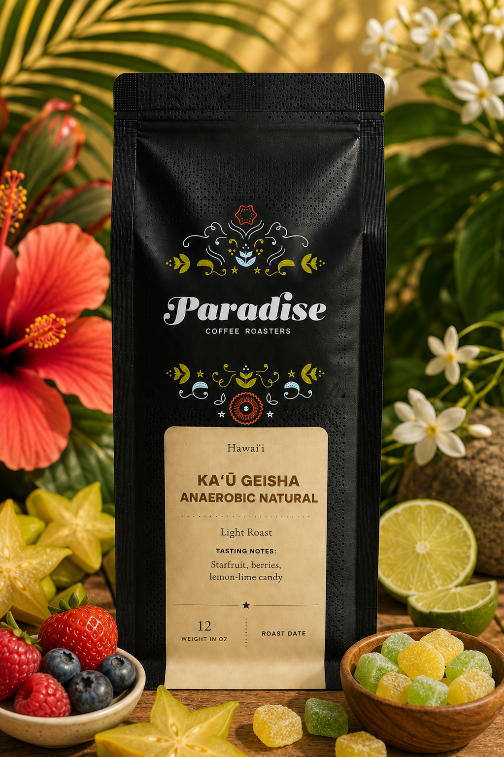 Kaʻū Geisha Anaerobic Natural — Miranda Farms