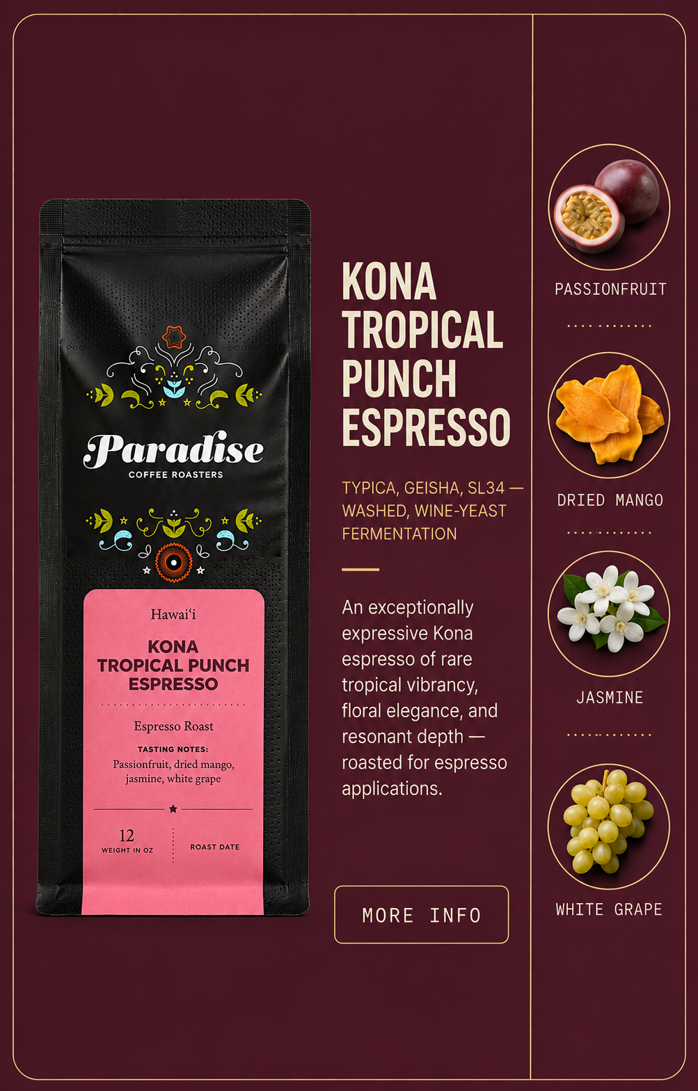 Kona Tropical Punch Espresso