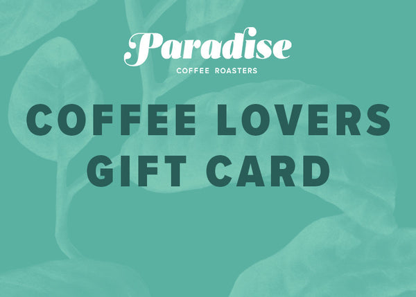 Gift Card for Coffee Lovers